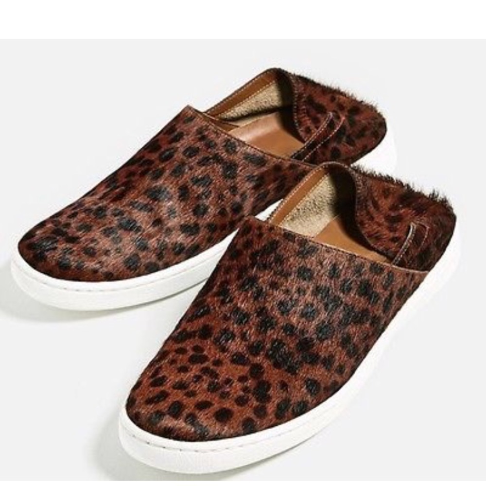 Leopard Calfskin Zara Sneakers